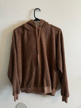 Weekend Edition Cozy Hoodie - Brown